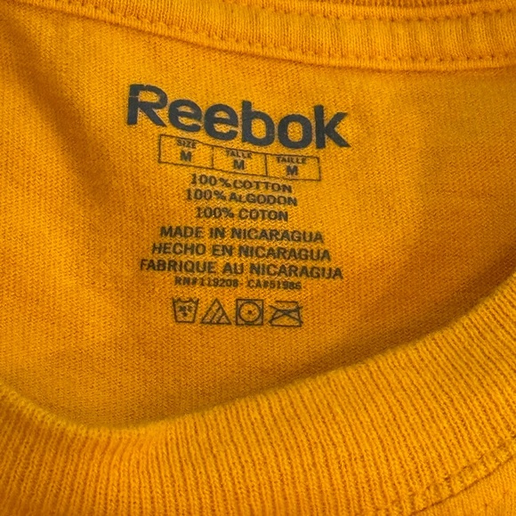 Reebok Kansas Chiefs Long Sleeve T-Shirt- size M - Picture 5 of 5